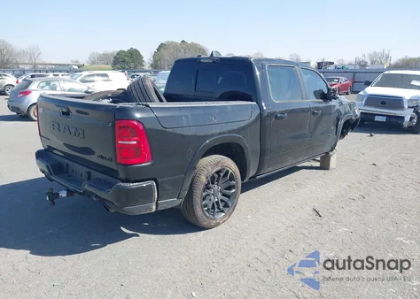 2025 Ram 1500 Limited 4X4 5'7 Box from USA, damaged, VIN 1C6SRFHP8SN621051